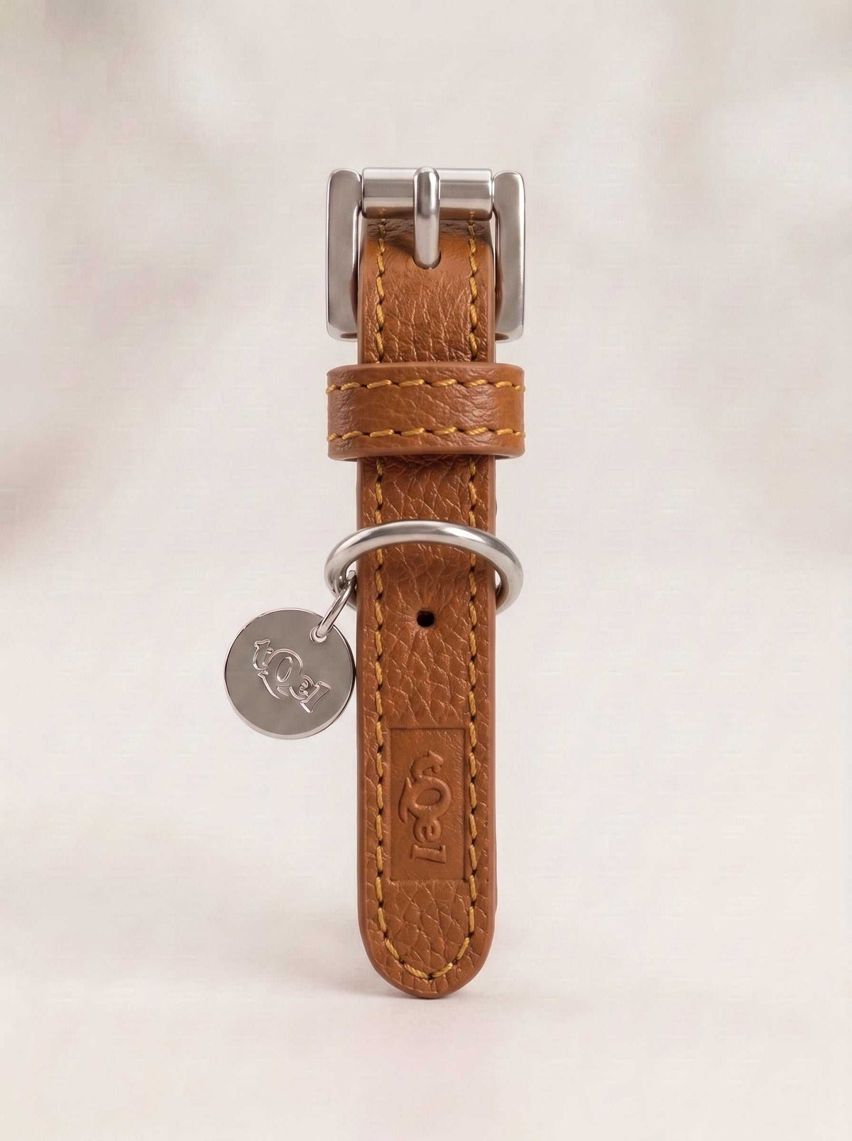 Collar de piel Nut