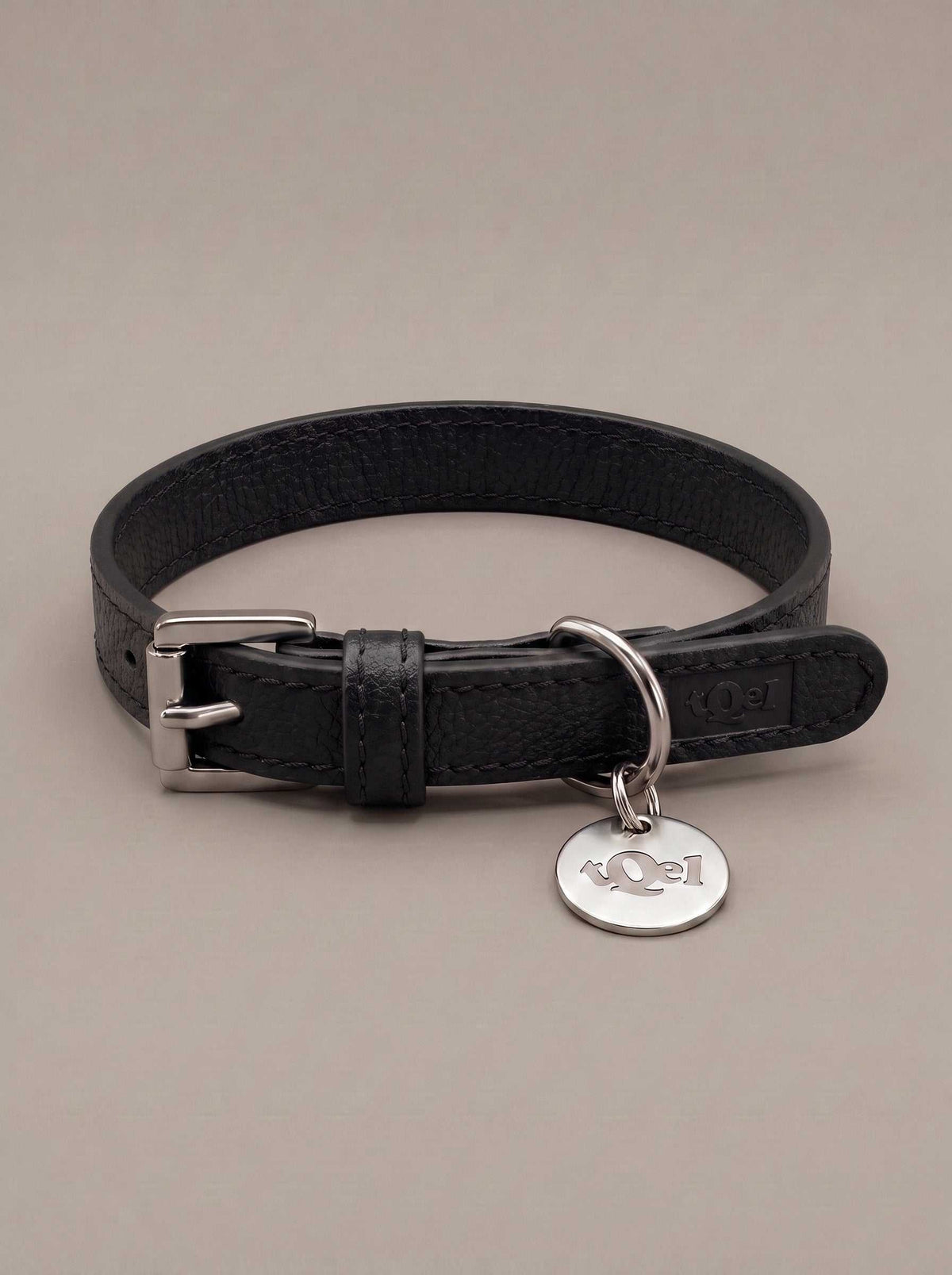 Collar de piel Noir